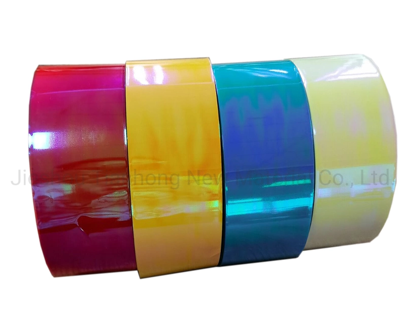 Twisted Iridescent Film Roll Candy Wrapping Film Food Packaging Film Roll Flexible Packing Material
