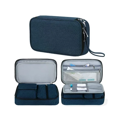 Инсулиновая сумка, дорожная сумка для диабетиков для инсулиновых ручек, глюкометра и других принадлежностей для диабетиков (только сумка)