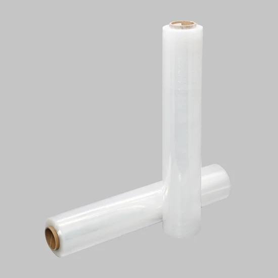 LLDPE прозрачная полиэтиленовая упаковка Jumpo Roll стретч-пленка для поддонов черная для упаковки картонных поддонов